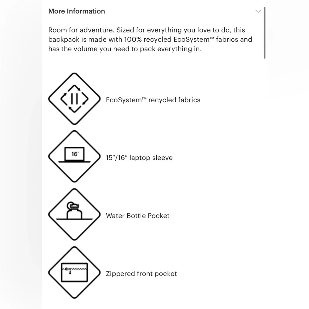 NWT: Herschel Classic XL Backpack (Grey) - Picture 5 of 6
